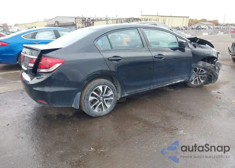 2014 Honda Civic Ex from USA, damaged, VIN 19XFB2F8XEE057768